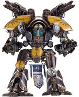 Legio Gryphonicus Mars Alpha Pattern Warlord-class Titan (Front View)