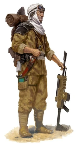  Mal'har of the Tallarn 95th Regiment, "Jakaros"