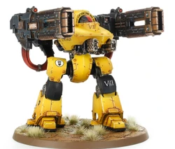 An   armed with a Volkite Falconet Battery.