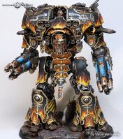 Legio Suturvora Warmaster-class Heavy Battle Titan