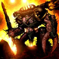 A Daemon Prince in service to .