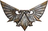 An alternative form of the Aquila representing the Imperium of Man