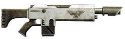 Kantrael Short-Barrel Lasgun Mymeara pattern