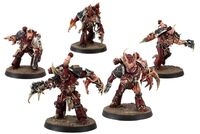 A squad of Daemon-possessed Gal Vorbak