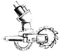 Power Saw.jpg (20 KB) A Power Saw mounted upon a Reaver-class Battle Titan's arm
