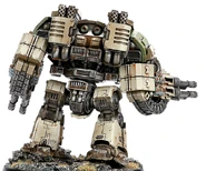 A Pre-Heresy Death Guard Legion Leviathan Siege Dreadnought (Aft view)