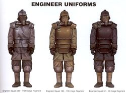 Krieg Engineer Uniforms