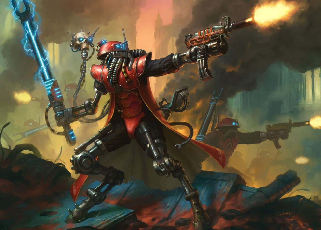 Warhammer 40,000 - Adeptus Mechanicus Sicarian Infiltrators – BGE's Tabletop