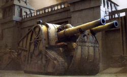 A Minotaur self-propelled artillery tank