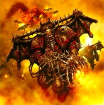 Chaos Khornate Raptors swoop down upon their enemies