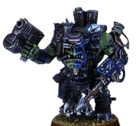 Deathskulls Nob, one of the best-armed Orks within their klan