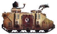 Minotaurs Mark IIIc Damocles Command Vehicle Scylia, lost in action during the Battle of Amarah Prime.