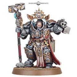 Warhammer 40K Grey Knights Grand Master Voldus 1/18 Scale Figure