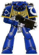 Mark VII Aquila Power Armour - Ultramarines Chapter