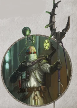 A Biophagus armed with his .