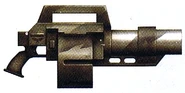 A Voss Pattern Mark V Grenade Launcher.