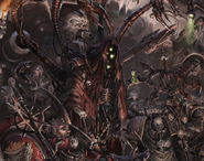 Kelbor-Hal, the Fabricator-General of Mars and founder of the Dark Mechanicum with his allies amongst the Word Bearers Traitor Legion during the Horus Heresy.