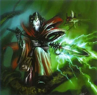 A Saim-Hann Seer in battle.