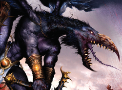 A  revels in the chaos of battle.