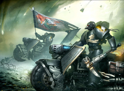 Ravenwing Black Knights Battle