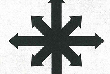 Minimalist Crossed Swords (Hell)' Sticker