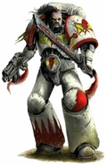A White Scars Veteran Astartes.