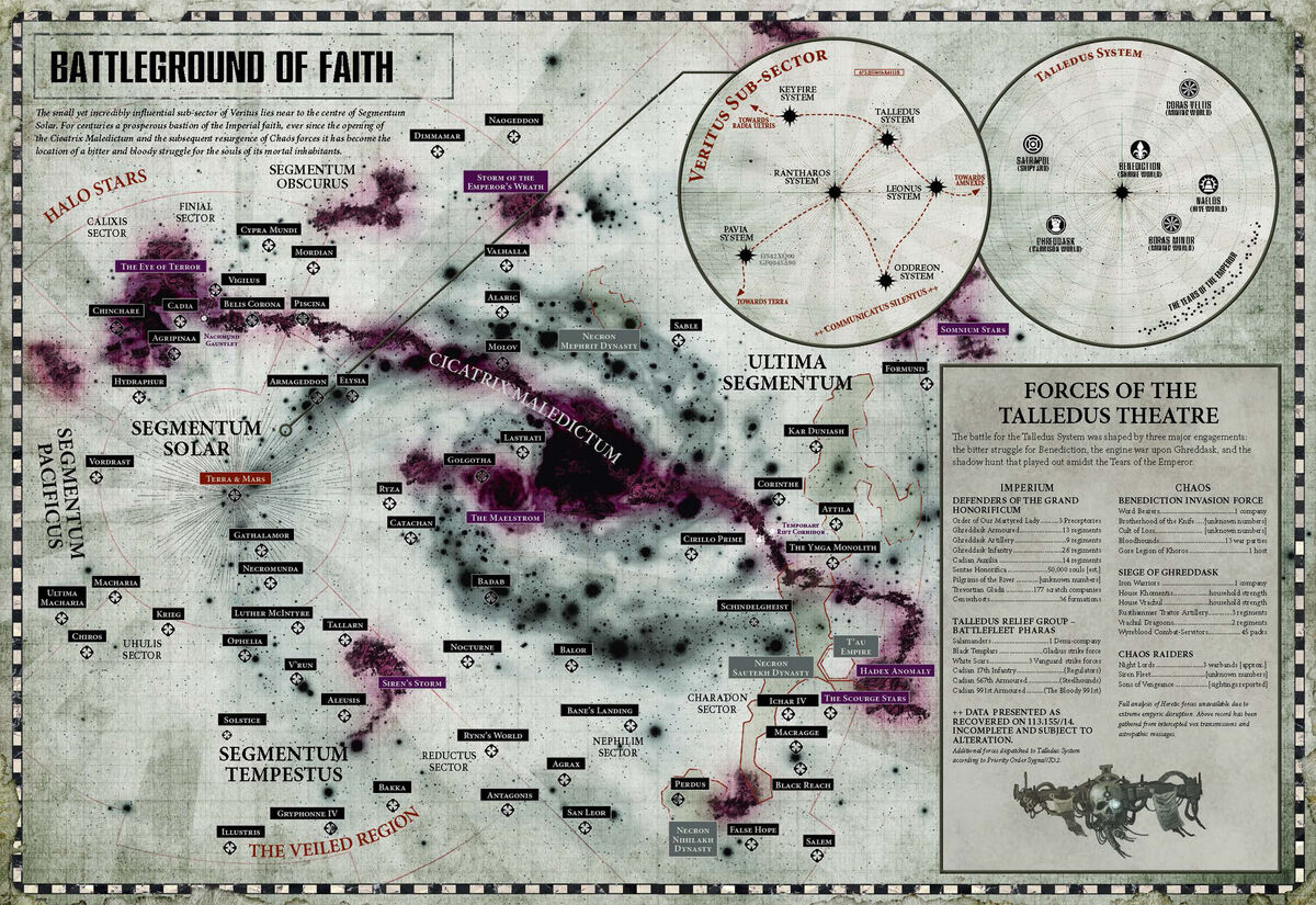 Карта мира вархаммер 40000