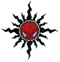 A variant of the Evil Sunz Klan sigil