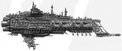 An Imperial Gothic-class Cruiser