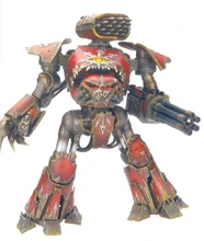 The Mori Incunabula, a Reaver-class Titan of the Legio Vulcanum I, possibly belonging to the first of these brother Legios.