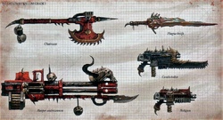 ChaosSpaceMarineWeapons