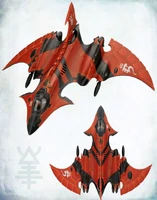 A Saim-Hann Hemlock Wraithfighter.