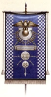 UM Banner 2.jpg (678 KB) Ultramarines Legion Banner; these large, fabric banners were individually commissioned by Legion High Command and issued to Chapter sub-commands, often in honour of a great victory and a symbol that the Chapter's commanding officer bore the authority of the Primarch and the honour of the entire Legion