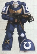 UltramarinesTheldor.jpg (648 KB) Veteran Brother Julianus Theldor, Ultramarines 1st Company, 10th Squad. Veteran of the previous wars for Damnos. Won three Marksman's Honours during the relief of Fort Thakken in the Third War for Damnos. No other Astartes slew so many.