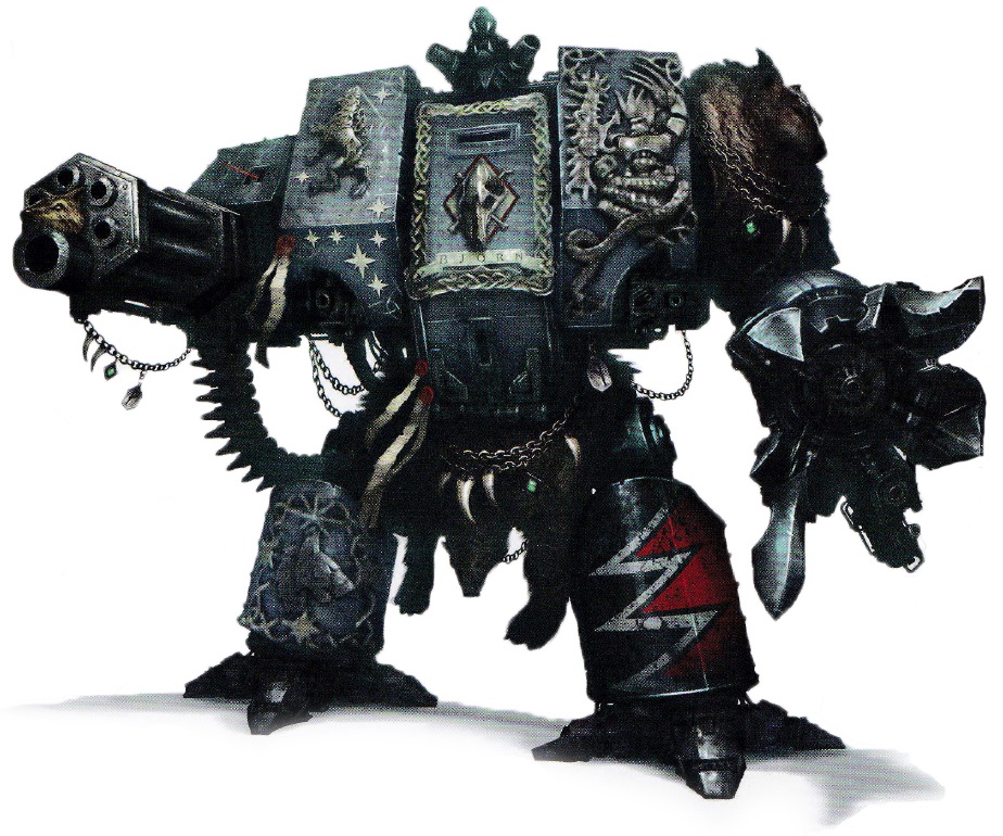 Warhammer 40K Space Wolves Dreadnought Bjorn the Fell-Handed Claws E5 B 