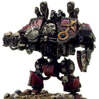 The Sonic Dreadnought Lord Sothai of the Exquisite Host Chaos Space Marine warband