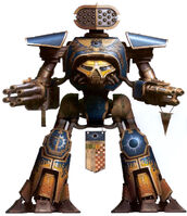 A Reaver-class Titan of the Legio Astorum