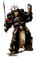 Brother Helorius, a Flesh Tearers Death Company Astartes during the Cryptus Campaign.