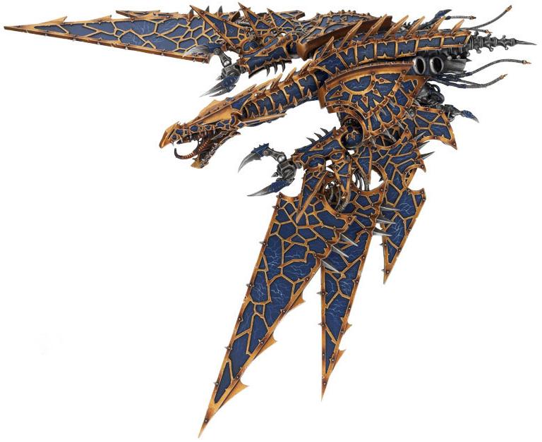 G1711 Chaos Space Marines Heldrake Tail 