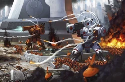 KV128 Stormsurges defending a  city.