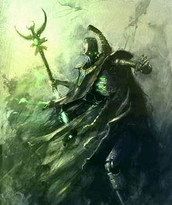 A  equipped with a Nightmare Shroud.