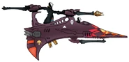 Voidweaver sideview.png (263 KB) This Voidweaver bears the colours and iconography of its masque, as well as showing simple numerical runes upon one flank to assist its identification within the squadron.