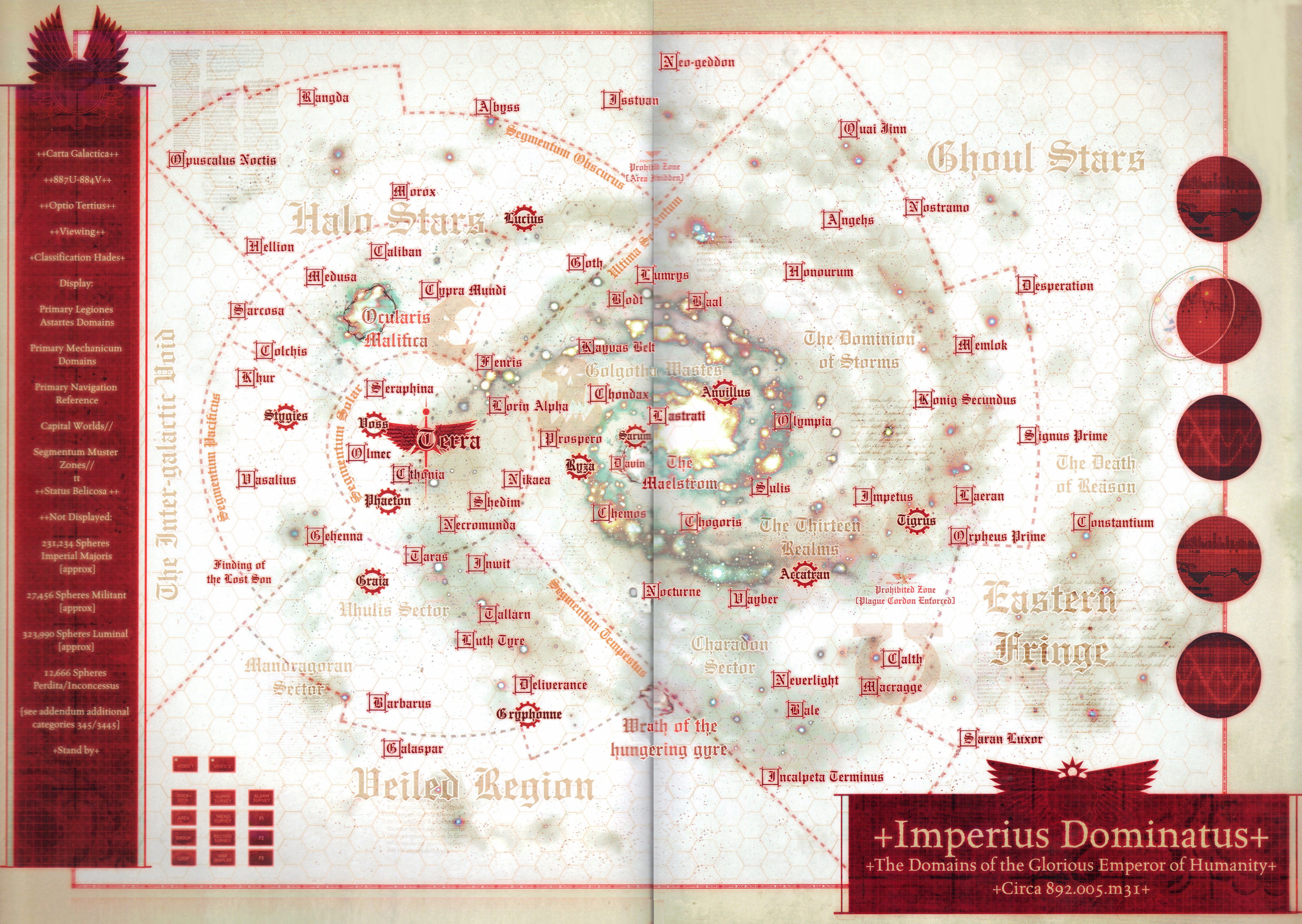 Warhammer 40k Imperium Map Great Crusade | Warhammer 40K Wiki | Fandom