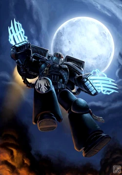 Kayvaan Shrike, during his time as the Shadow Captain of the Raven's Guard 3rd Company