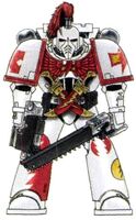 Pre-Heresy White Scars Assault Marine wearing Mark IV Maximus Pattern Power Armour