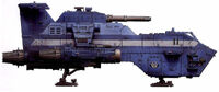 Ultramarines Thunderhawk gunship