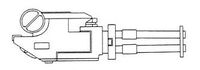 Schematic of a Burst Cannon weapon system designed for use by XV81, XV84 and XV89 Crisis Battlesuits