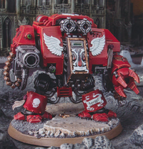 Ancient Zorael, a 1st Company Dreadnought