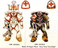 Fire Angels Original Colour Schemes