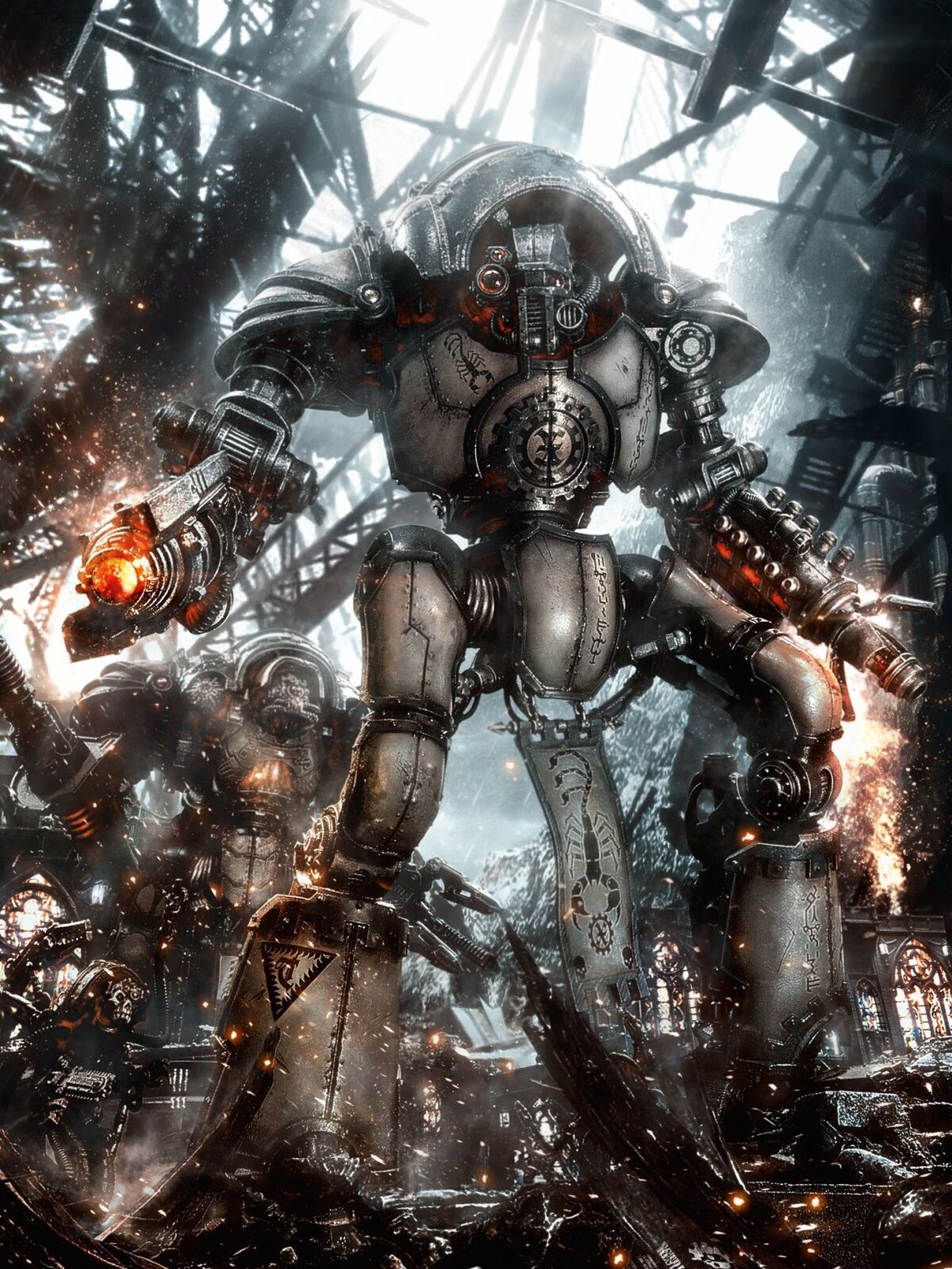 Cerastus Pattern Knights | Warhammer 40k Wiki | Fandom